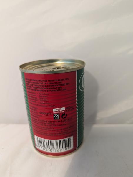 Gino Tomatenmark Doppelt Konzenziert 400 g Nettogewicht